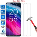 custodia per telefono per tcl 505 protezione schermo in vetro temperato su tcl505 cover posteriore 360 borsa protettiva coque 505case cas