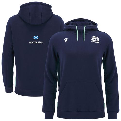 Schottland Rugby Reise-Hoodie – Marineblau