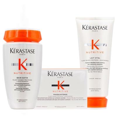 Kérastase Nutritive Set Masquintense (Bain Satin/ Lait Vital/ Maske)* 0.65 l Damen Image