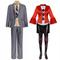 Joker für Paare: Folie à deux joker 2 Harley Quinn Joker-Outfits Halloween-Gruppenkostüme für Paare Erwachsene Männer Frauen Cosplay-Kostüm Halloween Karneval Einfache Halloween-Kostüme
