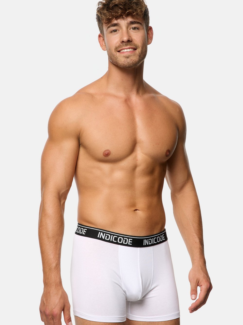 Indicode Boxershorts Herren weiß, XXXL Image