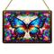 TEMU Butterfly Sun For Windows - Acrylic Light-catching Art, 12x8" - Perfect For Home & Bar Decor, Summer Ambiance, Unique Gift Idea