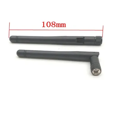 100pcs 2.4GHz 3dBi RP SMA Omni WIFI Antenna for wireless router connector