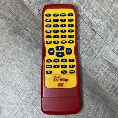 Disney Portable Audio & Video | Disney Dvd Player Red Kids Mickey Mouse Replacement Remote Works No Back | Color: Red | Size: Os