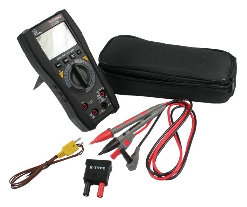 BUSCHiNG GmbH Tankstellen- und Werkstattgeräte Digital-Multimeter TrueRMS Autorange CATIII/CATIV Multimeter 100856 Image