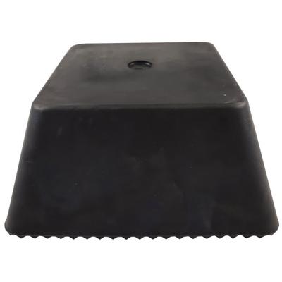 BUSCHiNG GmbH Tankstellen- und Werkstattgeräte Gummi Trapezblock uni H70xB150xL150mm Gummiauflage (Rangier-Wagenheber) 100380 Image