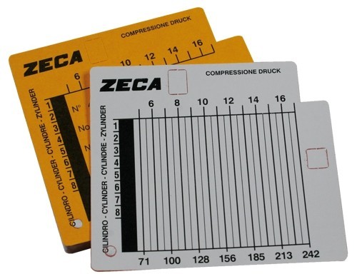BUSCHiNG GmbH Tankstellen- und Werkstattgeräte Ersatzdiagrammblätter 50 Stk. 4-17 bar Diagrammblätter, Kompressionsdruckschreiber ZA-365 Image