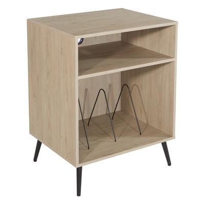 Retro Record Player Stand w/ Album
