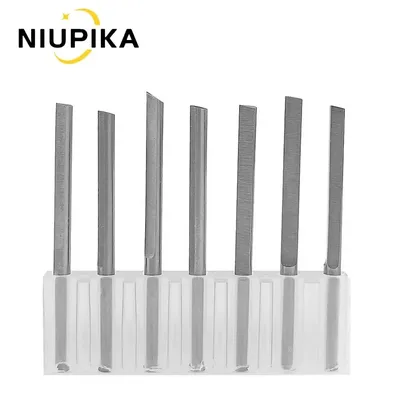 Tungsten Steel Engraving Knives Jewelry Pneumatic Carving Accessories Spatula Triangle Graver Metal