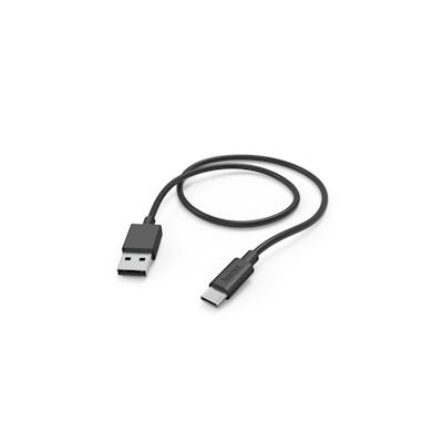 Hama 00201594 USB Kabel 1 m USB 2.0 USB A USB C Schwarz