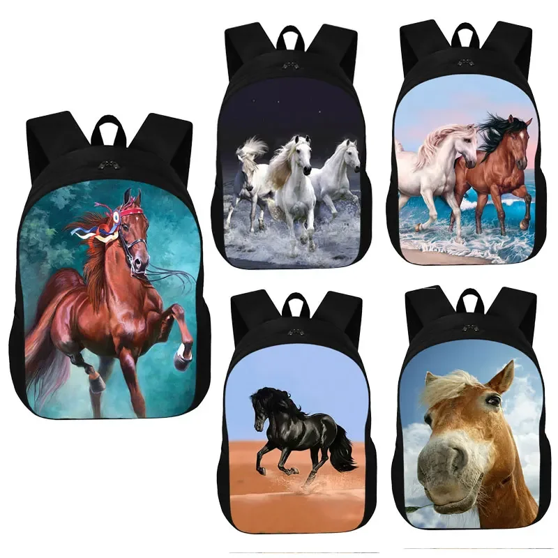 Steed-Sac à Dos Imprimé Licorne pour Adolescent Garçon et Fille, Cartable d'École Mignon, Cadeau pour Enfant