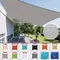 Multi-color outdoor awning waterproof shade sail garden patio car awning rectangular pool awning