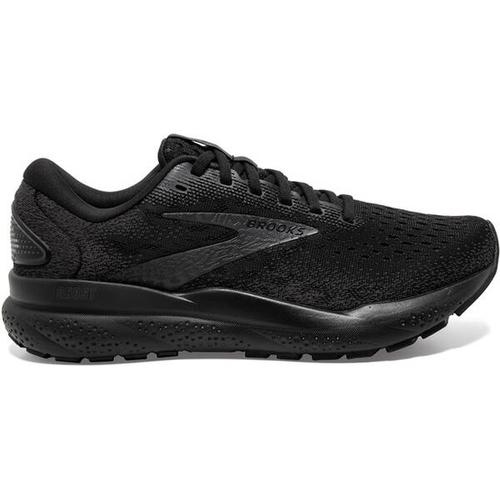 BROOKS Herren Laufschuhe Ghost 16 extra weit, Größe 45 in Schwarz