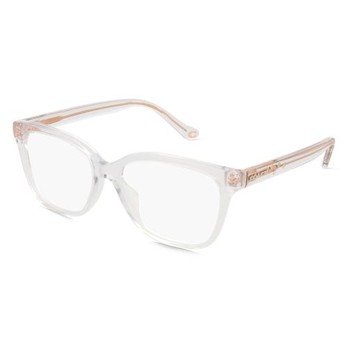 Coach 0HC6242U Damen-Brille inkl. Gläser Vollrand Eckig Acetat-Gestell 53mm/15mm/140mm, rot