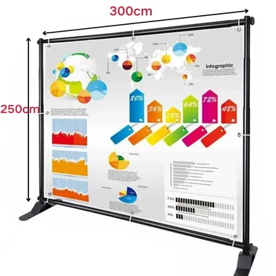 SH Double-Crossbar Backdrop Background Stand Frame Support System For Photography Photo Studio Video