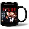 trump 2024 mug fight tentativo di assassinio di trump raduno incidente tazza supporto trump elezione 2024 tazza trump fightmerce trump