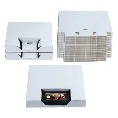 10pcs Carton Replacement Inner Inlay Replacement Cardboard Insert Game Box Tray for GBA Game