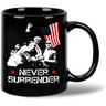 Trump Fight Mug Tentativo di assassinio sulla tazza dell'incidente del raduno di Trump, supporto Trump 2024, tazza elettorale Trump, merce di Trump