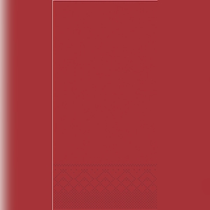 MANK Serviette in Bordeaux aus Tissue 3-lagig, 33 x 33 cm, 1/8 Falz, 100 Stück Image