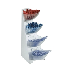 Organizer - OS232 in Edelstahl mit 4 Kunststoffschälchen(480013) Image