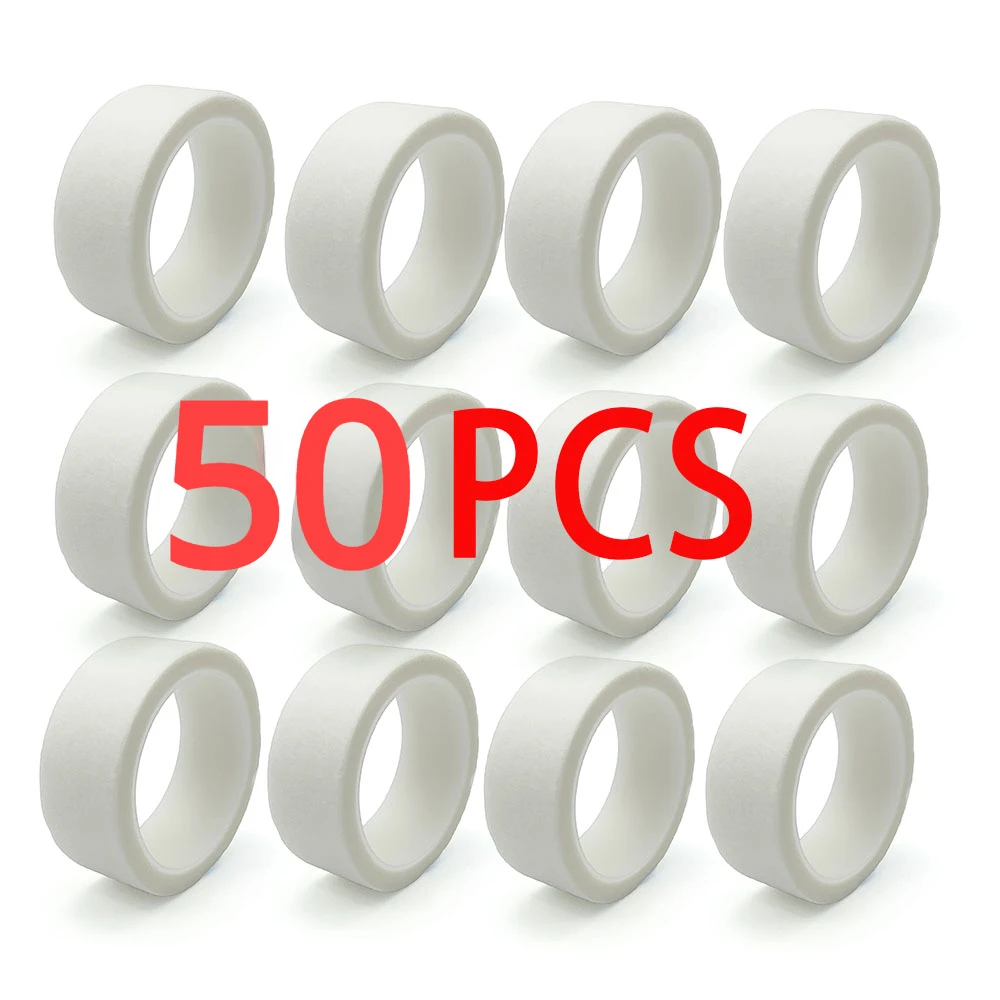 Wimpern band 50 Rollen 4,5 m Wimpern verlängerung papier band Großhandel atmungsaktive Vliesstoff-Klebe pflaster unter Augen polster Image