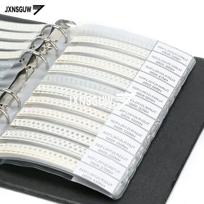 SMD Multilayer Inductor Sample Book 0201 0402 0603 0805 1206 Inductor Kit Common Sample Book