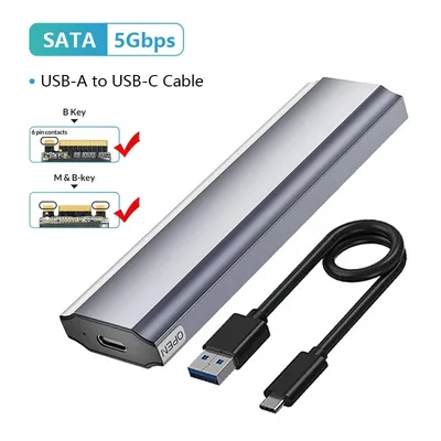 UTHAI M11 M.2 Toolless Solid State SSD Hard Drive Case NGFF/5G Dual Protocol Hard Drive Case