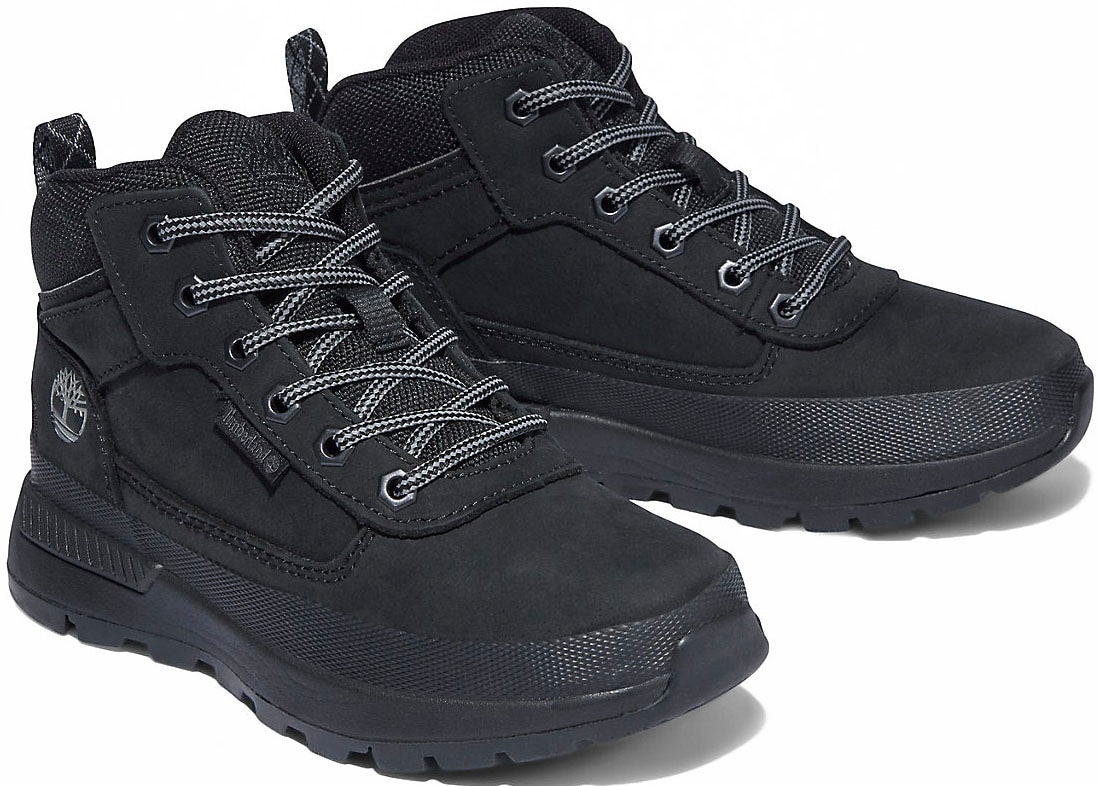 Schnürboots TIMBERLAND "FIELD TREKKERMID LACE UP SNEAKER", Gr. 38, schwarz (schwarz, schw), Leder, Textil, Sportlich, Schuhe, Wintersneaker, Sneaker, Winterschuhe Image