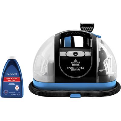 BISSELL Wasch-Sauger "SpotClean C3 Essential", schwarz (schwarz, bossanova blau), Nass-Trocken-Sauger