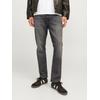 Regular-fit-Jeans JACK & JONES "JJICLARK JJORIGINAL AM NOOS", Herren, Gr. 31, Länge 30, grau (grau denim), Denim/Jeans, Obermaterial: 98% Baumwolle, 2% Elasthan, Abriebeffekte, modisch, regular fit, Jeans