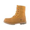 Winterboots TIMBERLAND "TIMBERLAND AUTHENTICMID WARM LINED WATERPROOF BOOT", Gr. 37,5, gelb (wheat), Leder, sportlich, Schuhe, Snowboots, Winterstiefel, Winterschuhe, wasserdicht und gefüttert
