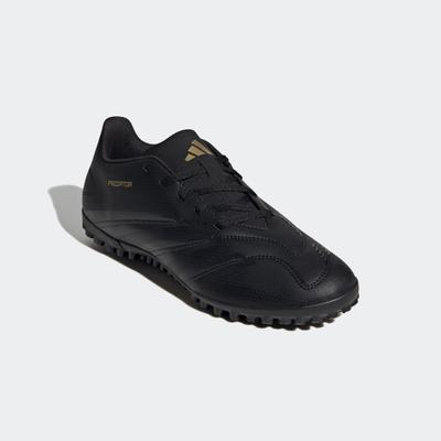 Fußballschuh ADIDAS PERFORMANCE "PREDATOR CLUB TF" Gr. 48, schwarz (core black / carbon gold metallic) Schuhe