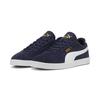 Sneaker PUMA "CLUB II", Gr. 41, blau (puma navy, puma weiß, puma gold), Leder, unifarben, sportlich, Schuhe