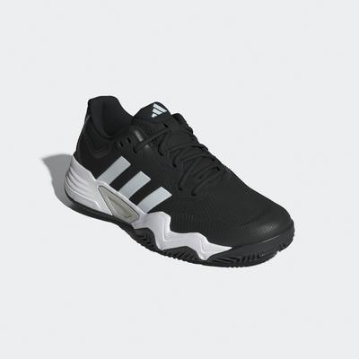 Tennisschuh ADIDAS PERFORMANCE "SOLEMATCH CONTROL 2 CLAY", Gr. 44, schwarz (core schwarz, zero metallic, cloud weiß), Te