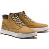 Schnürboots TIMBERLAND "MAPLE GROVEMID LACE UP SNEAKER", Gr. 41,5, gelb (wheat), Leder, sportlich, Schuhe, Winterschuhe, Sneakerboots, Winterboots