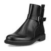Stiefelette ECCO "METROPOLE AMSTERDAM", Damen, Gr. 36, schwarz, Leder, klassisch, Schuhe, Boots, Blockabsatz, mit wasserdichter ECCO-Technologie