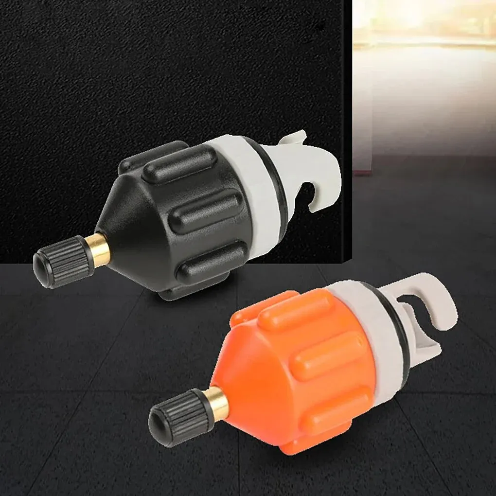 Luftventil-Adapter, staubdicht, verschleißfest, für Ruderboote, Luftventil-Adapter, Nylon, Kajak, aufblasbarer Pumpenadapter für SUP-Board-Boot Image