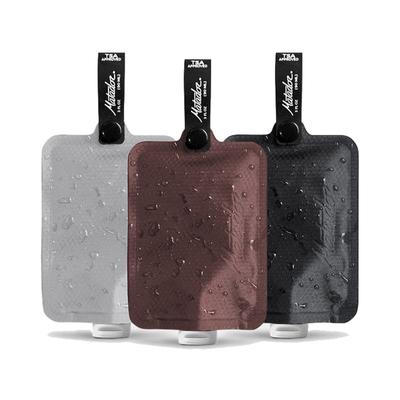 Matador FlatPak Toiletry Bottle 3 Pack Charcoal/Garnet/Arctic White MATFPB3001MLT2