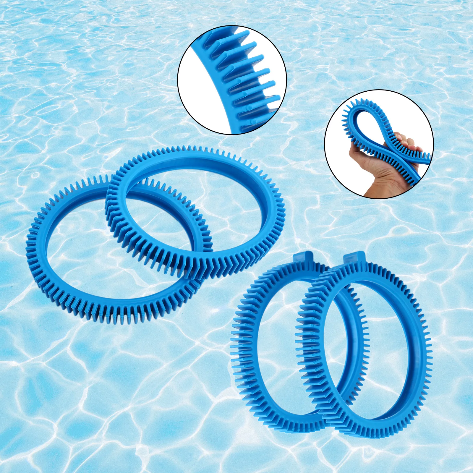 896584000-143 für ausgewählte Pool reiniger Vorderreifen für Poolvergnuegen und Hayward Image