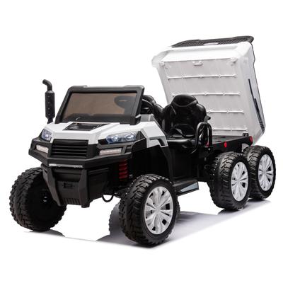 Ultimate 24V Off-Road UTV-XXL: 2-Seater, 4WD, Foam Tires, Dump Bed