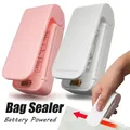 Mini macchina per sigillare sacchetti di calore Sacchetti sigillanti per pacchetti Chiusura termica per sacchetti per alimenti in plastica Sigillatrice portatile Sigillatrice termica per imballaggi