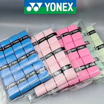 12PC/YONEX Badminton Tennis Racket With Flat Hand Glue Anti Slip Professional Racket Hand Glue Grip