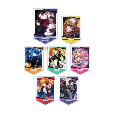Game 2-Obey Me! Anime Asmodeus Beelzebub Belphegor Lucifer Mammon Leviathan Acrylic Stand Doll Mini