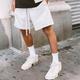 Per uomo Pantaloncini da corsa Pantaloncini da palestra Pantaloncini da tuta Tasche A cordoncino Cinturino elastico Pantaloncini / Cosciali Esterno Sportivo Al coperto Traspirante Morbido Corsa