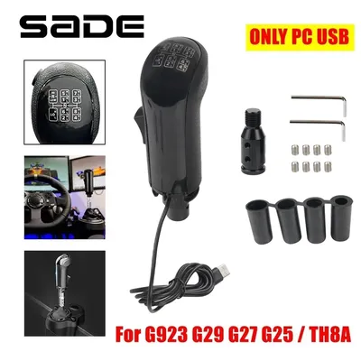 USB Truck Simulator Shifter, Gear Shift Knob For ATS ETS2 PC Racing Sim Shifter For Logitech G923