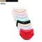 9 PCs/Lot Seamless Summer Underwear for Women Monochrome Underwears Middle Waist Sexy Girl Student Briefs Comfortable