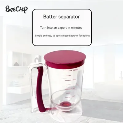 Hand-Held Batter Dispenser For Cupcakes Easy-To-Use Batter Dispenser And Butter Separator With