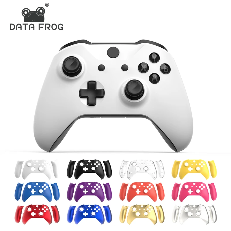 DATA FROG Housing for Xbox Control Shell for Xbox One S Controller Shell with Grips Custom DIY Gaming Mod for Xbox Shell
