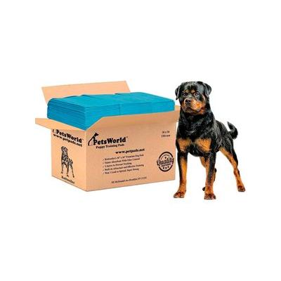 PetsWorld X-Large Dog Training & Potty Pads, 30 x 36-in, Unscented, 150 count