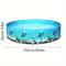 TEMU 122/152/183cm Summer, Outdoor Free Inflatable Swimming Pool, Thickened Pool, Home Swimming Pool, Water Sports Swimming Supplies, Yard Pool Pool, Party Gathering Supplies